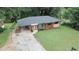 Aerial view of cozy home showcasing large yard at 2468 Dresden Ne Dr, Atlanta, GA 30341