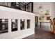 Elegant entryway boasting detailed ironwork, hardwood floors, and an open floor plan at 2917 Ashebrooke Ne Dr, Marietta, GA 30068