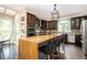 Eat-in kitchen features modern countertops, stainless appliances, and center island with seating at 2917 Ashebrooke Ne Dr, Marietta, GA 30068