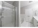 This spacious bathroom features a stand up shower, bathtub and vanity at 3150 Woodwalk Se Dr # 2204, Atlanta, GA 30339
