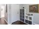 The entryway features dark floors and neutral walls at 3150 Woodwalk Se Dr # 2204, Atlanta, GA 30339