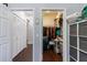 The hallway features access to the closet, storage and rooms at 3150 Woodwalk Se Dr # 2204, Atlanta, GA 30339