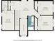 Upstairs floorplan highlights bedroom and bathroom layouts, plus closet space at 7761 Parkside Dr, Lithia Springs, GA 30122