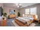 Serene bedroom with a large window, natural light, and comfortable furnishings at 4331 Wrexham Ct, Snellville, GA 30039