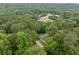 Aerial view of a house nestled among lush green trees at 1736 Morris Landers Ne Dr, Atlanta, GA 30345