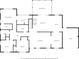 Floor plan featuring a primary bedroom, screened porch, Gathering room, kitchen, and garage at 1736 Morris Landers Ne Dr, Atlanta, GA 30345
