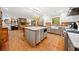 Beautiful kitchen featuring a large island, stainless steel appliances, and stylish cabinetry at 1736 Morris Landers Ne Dr, Atlanta, GA 30345
