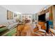 Spacious living room with an open layout, hardwood floors, and an adjacent dining area at 1736 Morris Landers Ne Dr, Atlanta, GA 30345