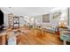 Comfortable living room featuring hardwood floors and vintage decor at 1736 Morris Landers Ne Dr, Atlanta, GA 30345