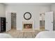 Inviting bedroom with fireplace and dual walk-in closets at 1126 Wedgefield Sw Dr, Marietta, GA 30064