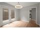 Bedroom with outdoor access and hardwood flooring at 225 Lakeview W Rdg, Roswell, GA 30076