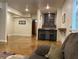 Basement entertaining area with bar seating, recessed lighting, and neutral walls; great for gatherings at 107 Sedgefield Overlook, Dallas, GA 30157