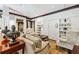 Cozy living area featuring stylish furniture, built-in cabinets, and decor that provide comfort at 1717 N Decatur Ne Rd # 322, Atlanta, GA 30307