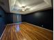 Large bedroom offering wood floors, dark walls, and plenty of space at 5882 Grandview Nw Ct, Acworth, GA 30101