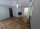 Bonus room features hardwood floors and ample storage options, perfect for a home office at 5882 Grandview Nw Ct, Acworth, GA 30101