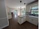 Bright kitchen with a large island, and stainless steel appliances at 5882 Grandview Nw Ct, Acworth, GA 30101