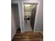 Charming laundry room with tiled floors, built in cabinets, and side by side washer and dryer at 5882 Grandview Nw Ct, Acworth, GA 30101