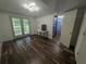 Room with french doors to fenced yard and door to tiled bathroom at 5882 Grandview Nw Ct, Acworth, GA 30101