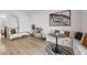 Cozy living room with modern decor, wood floors, and comfortable seating at 125 Climbing Ivy Cir, Fayetteville, GA 30214