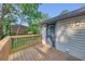 Wooden deck with railings at 845 Oak Nw St, Atlanta, GA 30318