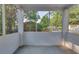 Screened porch overlooking the surrounding area at 845 Oak Nw St, Atlanta, GA 30318