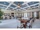 Spacious clubhouse featuring coffered ceilings, neutral tones, and ample seating for social gatherings and activities at 1896 Grove Field Ln # 29, Marietta, GA 30064