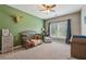 The bedroom is designed with a cute theme and has a spacious layout with a large window at 310 Arbor Creek Trl, Roswell, GA 30076