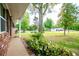 Charming home with a well-manicured lawn and landscaped flower beds, enhancing curb appeal at 6213 Cherry Ln, Douglasville, GA 30134