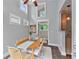 Bright dining room with stylish table and chairs, and lots of natural light at 628 Home Se Ave, Atlanta, GA 30312