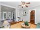 Bright living room featuring hardwood floors and elegant decor at 628 Home Se Ave, Atlanta, GA 30312