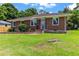 Charming brick ranch with a well-manicured lawn and inviting front entrance at 821 Springvalley Dr, Forest Park, GA 30297