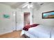 Bedroom featuring a bed with nautical decor and window with natural light at 1809 Brandi Ln, Loganville, GA 30052
