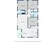 Detailed floor plan featuring two bedrooms, bathrooms, kitchen, living room, dining area, and porch at 2288 Scotty Cir, Decatur, GA 30032