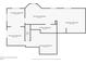 Floor plan of the home's unfinished basement showing layout and dimensions for future customization at 1006 Amberton Ln, Powder Springs, GA 30127