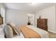 Finished bonus room with plush carpets, bedroom, and plenty of space at 1006 Amberton Ln, Powder Springs, GA 30127