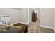 This living room features a comfortable couch and doorway to another room at 1006 Amberton Ln, Powder Springs, GA 30127