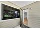 Charming entrance showcasing a modern door and a view of the home's interior at 3428 Ivys Walk, Atlanta, GA 30340