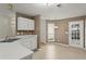 Bright kitchen with updated countertops and a view to the back door at 2806 Vintage Wood Nw Way, Kennesaw, GA 30144