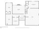 Basement layout featuring a bedroom, living room, theatre, bathroom, storage, and a garage at 3009 Gant Quarters Dr, Marietta, GA 30068