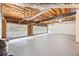 Unfinished basement with high ceilings and ample space, ready for customization to suit your needs at 3009 Gant Quarters Dr, Marietta, GA 30068