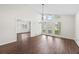Bright dining room featuring hardwood floors, shuttered windows, and an open design for easy entertaining at 3009 Gant Quarters Dr, Marietta, GA 30068