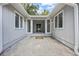 A close-up view of the home's entrance framed between the home's wings at 3009 Gant Quarters Dr, Marietta, GA 30068