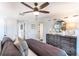 Stylish bedroom featuring a comfortable bed, elegant decor, and abundant natural light for a serene retreat at 586 Avondale Park Cir, Decatur, GA 30032