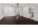 Large bedroom with hardwood floors, walk-in closet and ensuite bathroom at 4212 Burns Heritage Ne Trl, Roswell, GA 30075