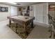 Basement game room featuring a pool table and sports memorabilia, perfect for entertaining at 2050 Lyda Ln, Loganville, GA 30052