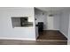 Bright kitchen featuring appliances, granite countertops, and tile backsplash at 70 Ruzelle Se Dr, Atlanta, GA 30354