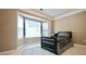 Bedroom with a bay window providing ample natural light at 5996 Eagle Tiff Ln, Sugar Hill, GA 30518