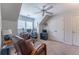 Well-lit office space with desk, chair, and closet, perfect for working from home at 300 Brackin Trce, Grayson, GA 30017
