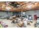 Unfinished basement with an open ceiling at 2089 Quilt Ct, Lithonia, GA 30058