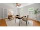 Bright home office with hardwood floors, neutral decor, and ample natural light at 2903 Ashebrooke Ne Dr, Marietta, GA 30068
